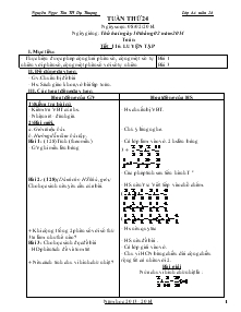 Giáo án Lớp 4 - Tuần 24 - Nguyễn Ngọc Tân - Trường tiểu học Dụ Thượng