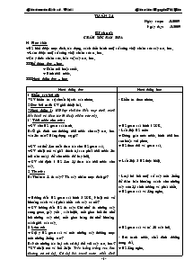 Giáo án Lớp 4 - Tuần 24 - Nguyễn Thị Yên