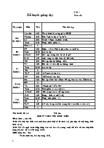 Giáo án Lớp 4 - Tuần 25 (tiết 2)