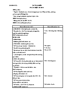 Giáo án lớp 4 - Tuần 26 - Môn Chính tả: Thắng biển phân biệt in/inh