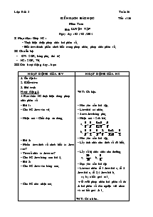 Giáo án Lớp 4 - Tuần 26 (Tiết 6)