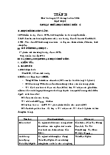 Giáo án Lớp 4 Tuần 28 (tiếp)