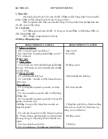 Giáo án lớp 4 - Tuần 29 - Môn Kĩ thuật: Lắp xe đẩy hàng