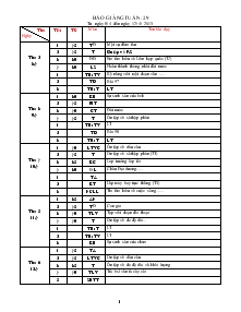 Giáo án Lớp 4 - Tuần 29 (Tiết 4)