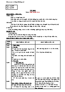 Giáo án Lớp 4 - Tuần 3 - Đặng Thị Hồng Anh