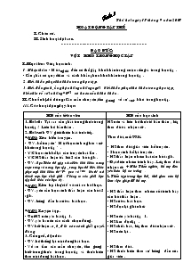 Giáo án Lớp 4 - Tuần 3 (tiếp theo)