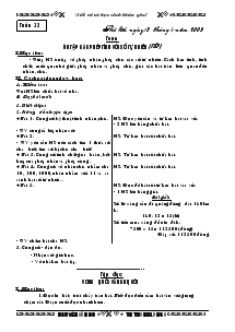 Giáo án Lớp 4 - Tuần 32 - Nguyên Văn Đô - Trường tiểu học Thanh Lăng A