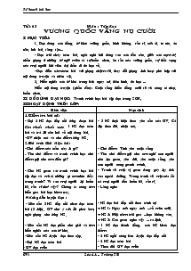 Giáo án Lớp 4 Tuần 32 (Tiếp)