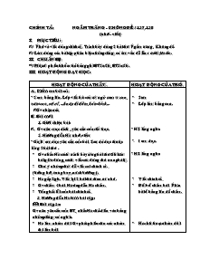 Giáo án lớp 4 - Tuần 33 - Môn Chính tả: Ngắm trăng - Không đề