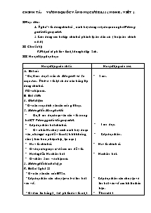 Giáo án lớp 4 - Tuần 33 - Môn Chính tả: Vương quốc vắng nụ cười