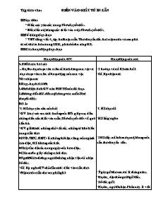 Giáo án lớp 4 - Tuần 33 - Môn Tập làm văn: Diền vào giấy tờ in sẵn