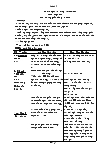 Giáo án Lớp 4 Tuần 33 (tiết 2)