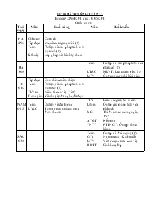 Giáo án Lớp 4 - Tuần 33 (Tiết 3)