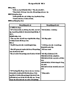 Giáo án lớp 4 - Tuần 35 - Môn Tập đọc - Ôn tập cuối kì II (Tiết 6)