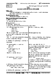 Giáo án Lớp 4 - Tuần 4 - Nguyên Văn Đô - Trường tiểu học Thanh Lăng A