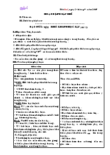 Giáo án Lớp 4 - Tuần 4 (tiết 5)