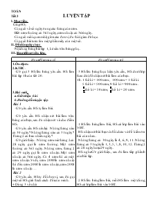 Giáo án Lớp 4 - Tuần 5 - Môn toán (Tiếp)