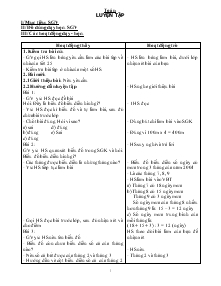 Giáo án Lớp 4 - Tuần 6 (Tiếp theo)