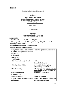 Giáo án Lớp 4 - Tuần 7 (Tiết 2)