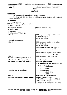 Giáo án Lớp 4 - Tuần 8 - Nguyên Văn Đô - Trường tiểu học Thanh Lăng A