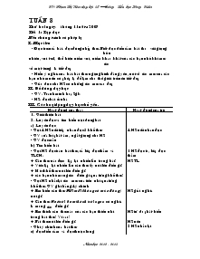 Giáo án Lớp 4 - Tuần 8 - Phạm Thị Yên - Trường Tiểu học Hương Gián