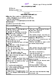 Giáo án Lớp 4 - Tuần 9 (Tiết 2)