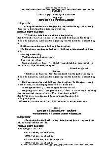 Giáo án Lớp 4 - Tuần 9 (Tiết 3)