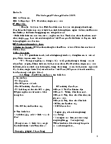 Giáo án Lớp 5 - Tuần 5 (tiếp)