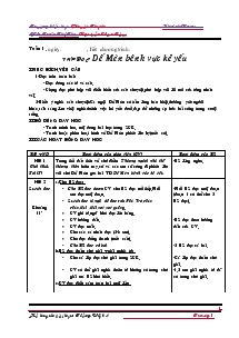 Giáo án môn Tiếng Việt 4