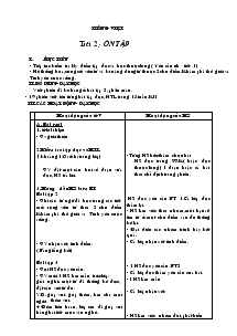 Giáo án môn Tiếng Việt - Tuần 35