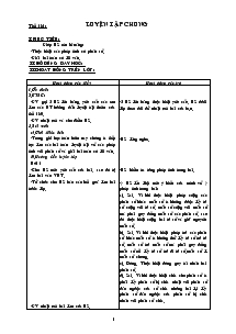 Giáo án môn Toán 4 - Tiết 131 đến tiết 174