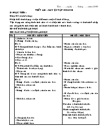 Giáo án môn Toán 4 - Tiết 136 đến tiết 174