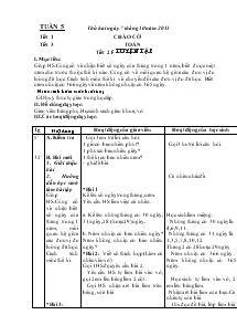 Giáo án môn Toán 4 - Tiết 21: Luyện tập