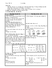 Giáo án môn Toán 4 - Tiết 36: Luyện tập