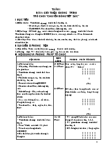 Giáo án Thể dục 4 (cả năm)