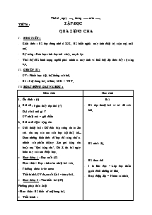 Giáo án tổng hợp khối 4 - Tuần 4