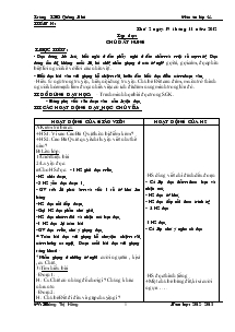 Giáo án tổng hợp lớp 4 - Trường TH số 1 Quảng Phú - Tuần 14