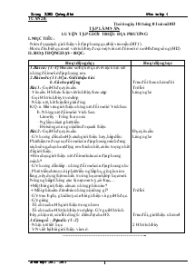 Giáo án tổng hợp lớp 4 - Trường TH số 1 Quảng Phú - Tuần 20