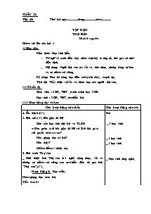 Giáo án tổng hợp lớp 4 - Tuần 22