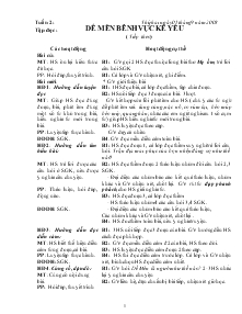 Giáo án tổng hợp lớp 4 - Tuần 2