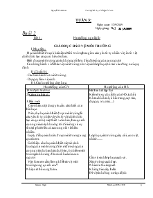 Giáo án tổng hợp lớp 4 - Tuần 3