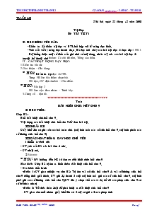 Giáo án (buổi sáng) - Lớp 4 - Trường TH Phan Rí Thành 2 - Tuần 18