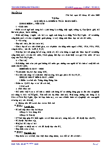 Giáo án (buổi sáng) - Lớp 4 - Trường TH Phan Rí Thành 2 - Tuần 21