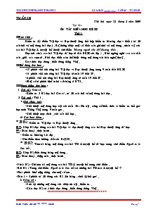 Giáo án (buổi sáng) - Lớp 4 - Trường TH Phan Rí Thành 2 - Tuần 28