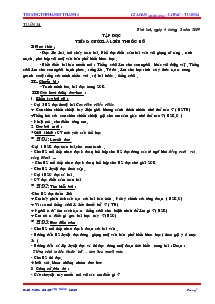 Giáo án (buổi sáng) - Lớp 4 - Trường TH Phan Rí Thành 2 - Tuần 34