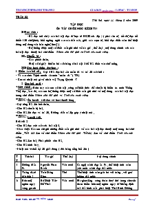 Giáo án (buổi sáng) - Lớp 4 - Trường TH Phan Rí Thành 2 - Tuần 35