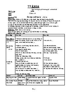 Giáo án các môn khối 4 - Tuần 18