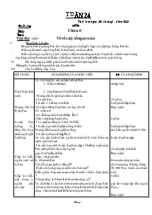 Giáo án các môn khối 4 - Tuần 24