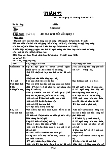 Giáo án các môn khối 4 - Tuần 27