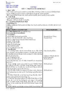 Giáo án giảng dạy các môn khối 4 - Tuần 4